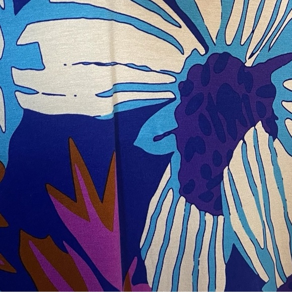 Soft Surroundings NWT Serena Maxi Nazarene Blue Multicolored Dress Size 3X - Picture 3 of 13